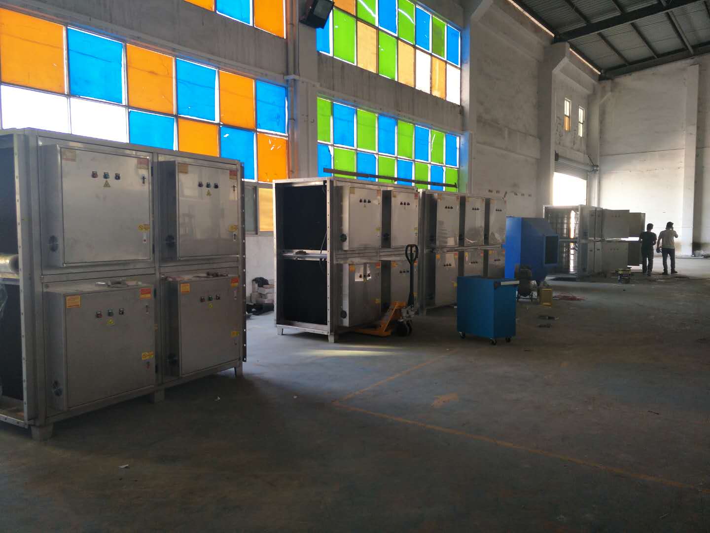 有機廢氣uv光解處理設備